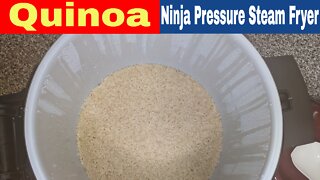 Quinoa, Ninja Foodi XL Pressure Cooker Steam Fryer Recipe