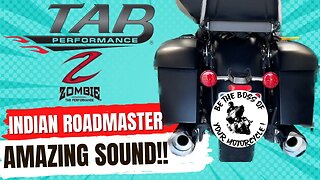 Tab Performance Slip Ons Sound AMAZING On 2020 Indian Roadmaster!!!