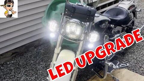 Upgraded My 2012 Harley Softail Deluxe To LED's