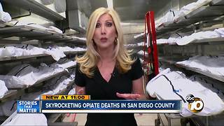 Drug deaths on the rise in San Diego