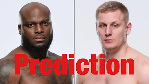 Derrick Lewis Vs Sergei Pavlovich Early Prediction