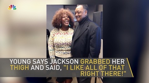 Jackson Accused Of Sexual Harassment By Journalist; Grabbed Thigh, "I Like All Of That Right There"