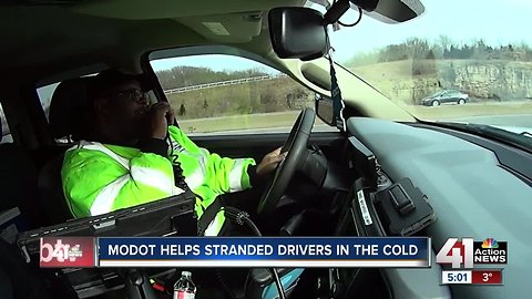 MODOT helps dozens stranded in subzero conditions