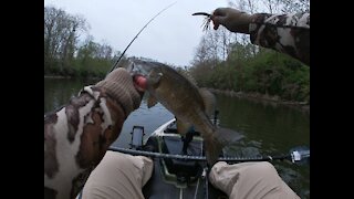 Smallmouth fishing the Little Miami River