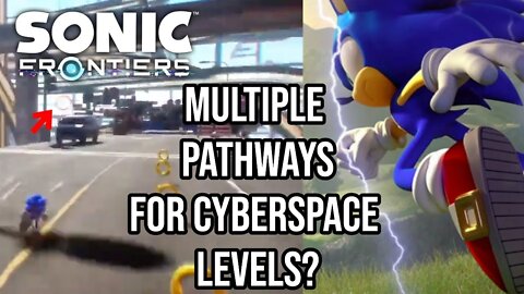 Will Sonic Frontiers Cyberspace Levels Have Multiple Pathways? This Level is INSANE!!!