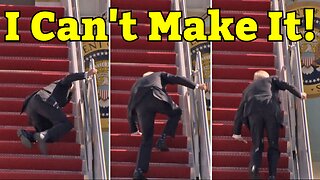 This Just In - Joe Biden Can't Safely Navigate Stairs