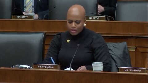 Ayanna Pressley Cuts Off Fed Chair Jerome Powell When He Fact Checks Her