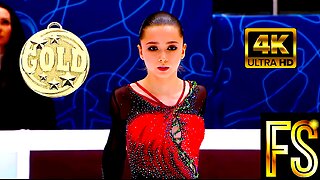 Камила Валиева Kamila VALIEVA🇷🇺Free Skate 2022 Russian Nationals (4K)