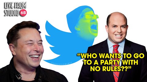 Brian Stelter on Musk Buying Twitter is Priceless!