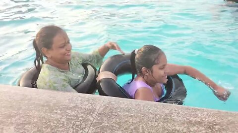 Pool Masti With Family