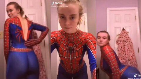 Hot Spiderman Cosplay #boobs❤️Subscribe For Daily Videos🍑#tiktok #shorts