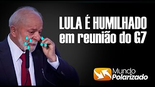 O Descondenado é HUMILHADO em reunião do G7 enquanto Bolsonaro é recebido por Multidão