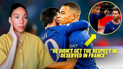 MBAPPE SAYS MESSI DIDN'T GET THE RESPECT HE DESERVED AT FRANCE😮🤔