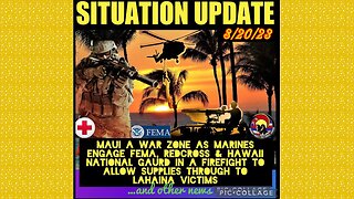 SITUATION UPDATE 8/20/23 - Dew Weapon Fires In Canary Islands, Benjamin Fulford Highlights