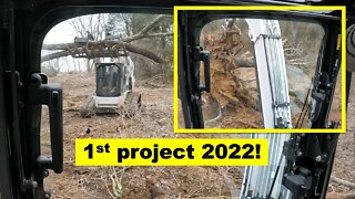 1st project of 2022! Back in the woods!