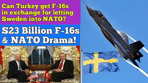 ✈️ F-16s for NATO Entry? Turkey's SECRET Deal Exposed!