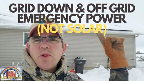 💡 Grid Down & Off Grid Emergency Power (Not Solar) 💡