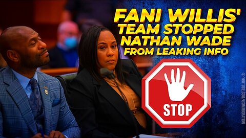 BREAKING🔥 Fani Willis' TEAM Stopped Nathan Wade! He PANICKED on-air & REMOVED from LIVE Interview