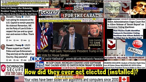 HISTORIC: Matt Gaetz ‘Nominates’ President Trump in the 11th Vote for House Speaker