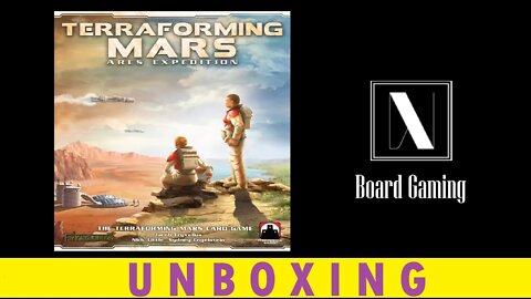 Kickstarter Unboxing: Terraforming Mars Ares Expedition