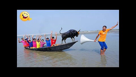 Very Special Trending Funny Comedy Video 2023😂Amazing Comedy Video 2023 Episode 243 By Bidik Fun Tv