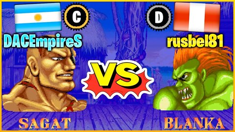 Street Fighter II': Champion Edition (DACEmpireS Vs. rusbel81) [Argentina Vs. Peru]