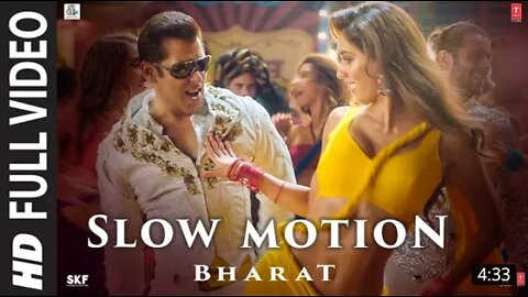 Slow motion song Salman Khan and Disha patani