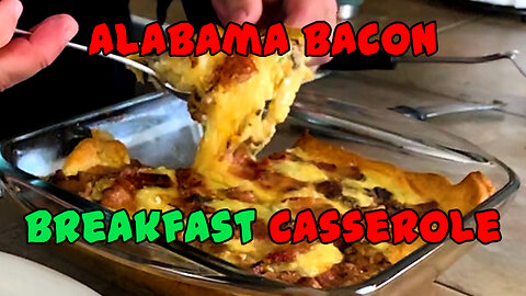 Southern Comfort: Alabama Bacon Breakfast Casserole Recipe | Easy & Delicious!