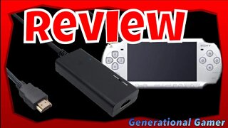 LevelHike PlayStation Portable (PSP) HDMI Cable - Review (Marseille mClassic Tested Too!)