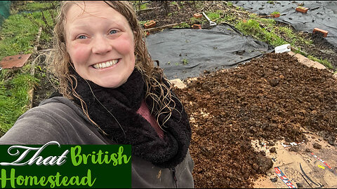 PREPARING BEDS IN THE RAIN for SPRING: How to prep your beds for upcoming Spring weather: Allotment