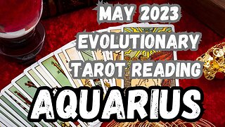 Aquarius ♒️- May 2024 Evolutionary Tarot Reading #aquarius #tarotary #tarot