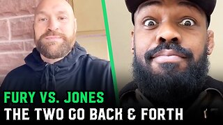 Jon Jones responds to Tyson Fury: "Oh boy, I better back off!"
