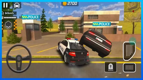 Police Car Chase Cop Simulator 2022 police chase, randomly crash #08