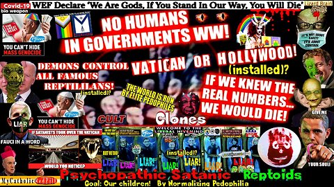 WEF Declare 'We Are Gods, If You Stand In Our Way, You Will Die' - MyCatholicRedPill - Wake Up!