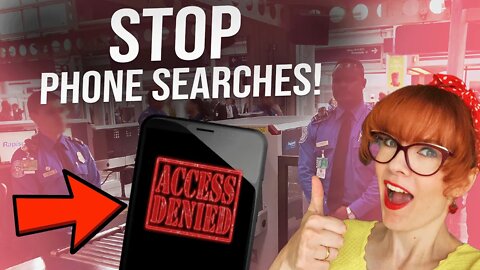 How to Stop Phone Searches When Traveling
