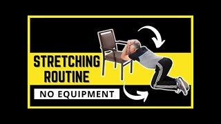 Full Body Stretching Routine 10 Minutes Real Time (No equipment)