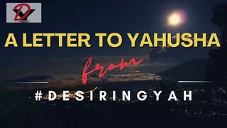 A LETTER TO YAHUSHA