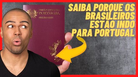 Saiba porque os BRASILEIROS ENTÃO indo para Portugal | Negritinh pelo mundo