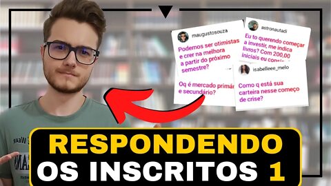 QUANTO EU PERDI NESSE MÊS NA MINHA CARTEIRA? | Resposta aos Inscritos #1