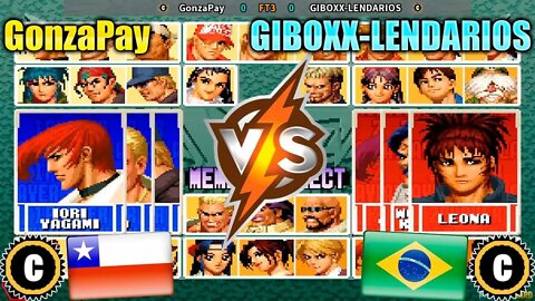 The King of Fighters '96 (GonzaPay Vs. GIBOXX-LENDARIOS) [Chile Vs. Brazil]