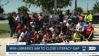 Mini-libraries in Bakersfield aim to close literacy gap