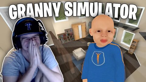 Granny Simulator Funny Moments With Andino Bambino