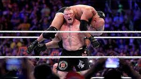 Brock Lesnar gets beaten up by Goldberg, oh my god - Raw wrestling news