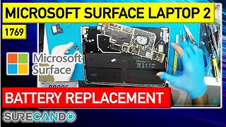 Replacing the Battery of Microsoft Surface Laptop 2_ Step-by-Step Guide