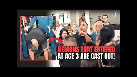 Demons that Entered at Age 3 Try to Intimidate & then are Cast Out!