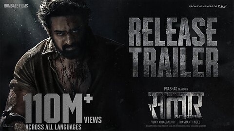 Salaar Release Trailer - Hindi | Prabhas | Prashanth Neel | Prithviraj | Shruthi | Hombale Films