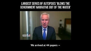 💥 Dr Peter McCullough: The Largest Series Of Autopsies 'Blow The Gov't Narrative Out Of The Water'