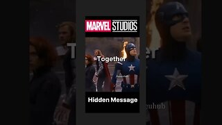 AVENGERS HIDDEN MESSAGE