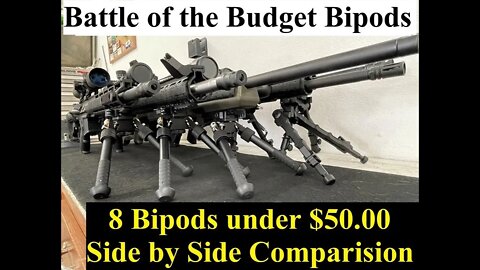 Best Budget Bipods - Comparison