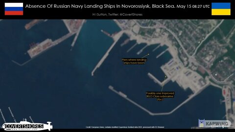 Novorossiysk Naval Base - Movement of Russian Landing Ships
